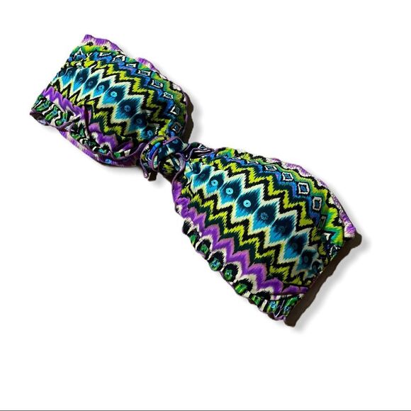 Luli Fama Padded Bandeau Bikini Top - Picture 1 of 6